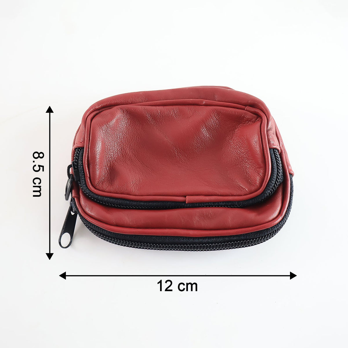 Leather Zip Card Holder