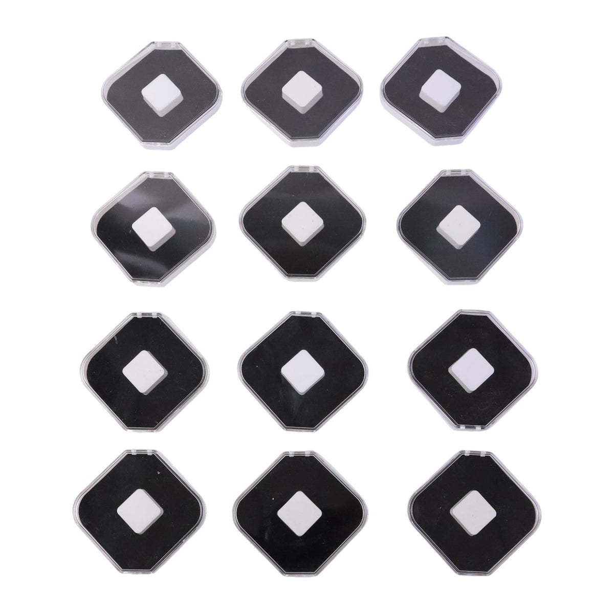 Jewellery Display Storage Box for Rings, Earrings & Small Items (12 Pc)