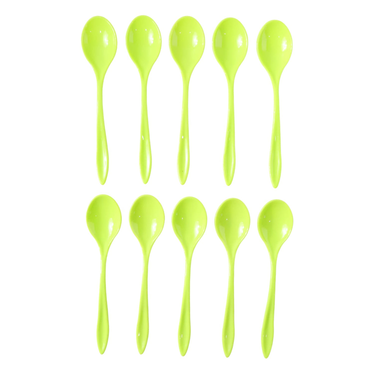 Fancy Spoon Used While Eating and Serving Food Stuffs Etc (10 Pcs)