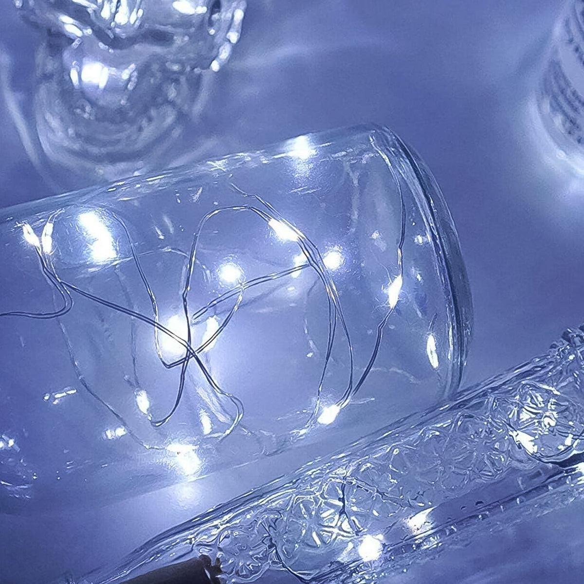 Wine Bottle Cork String Light | Multi LED / 2M Cable (White / 1 Pc)