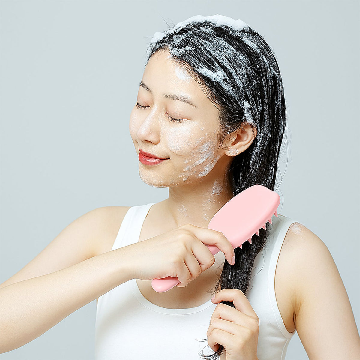 🎁 🎁 Multipurpose Silicone Scalp Massager Shampoo Brush (1 Pc)