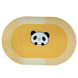 cute panda bathroom rug