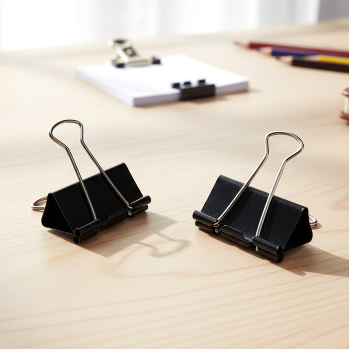 15mm Binder Clips (4 Pc)