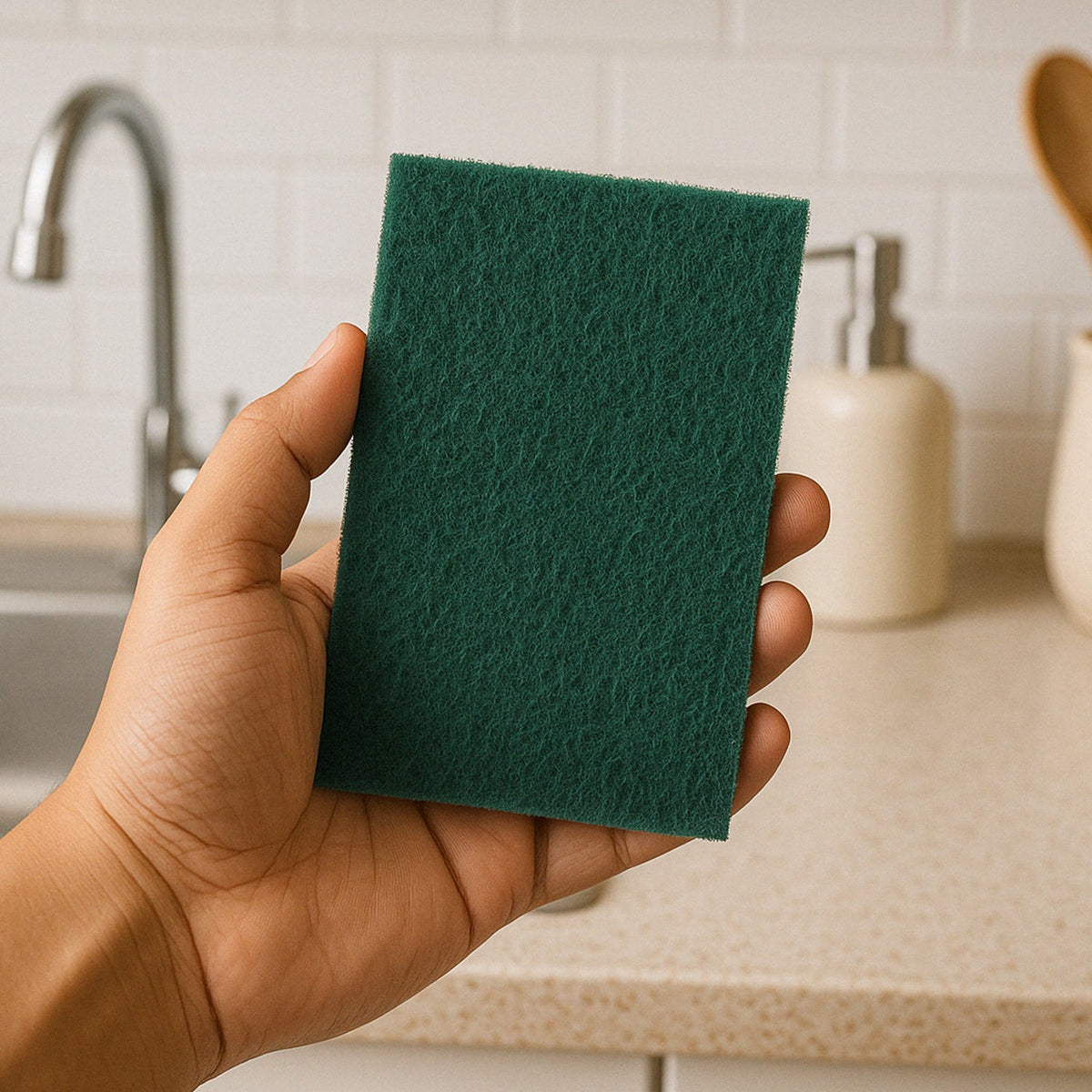 Pro Clean Heavy-Duty Kitchen Scrubber Pad – 4x6 inch (1 Pc)