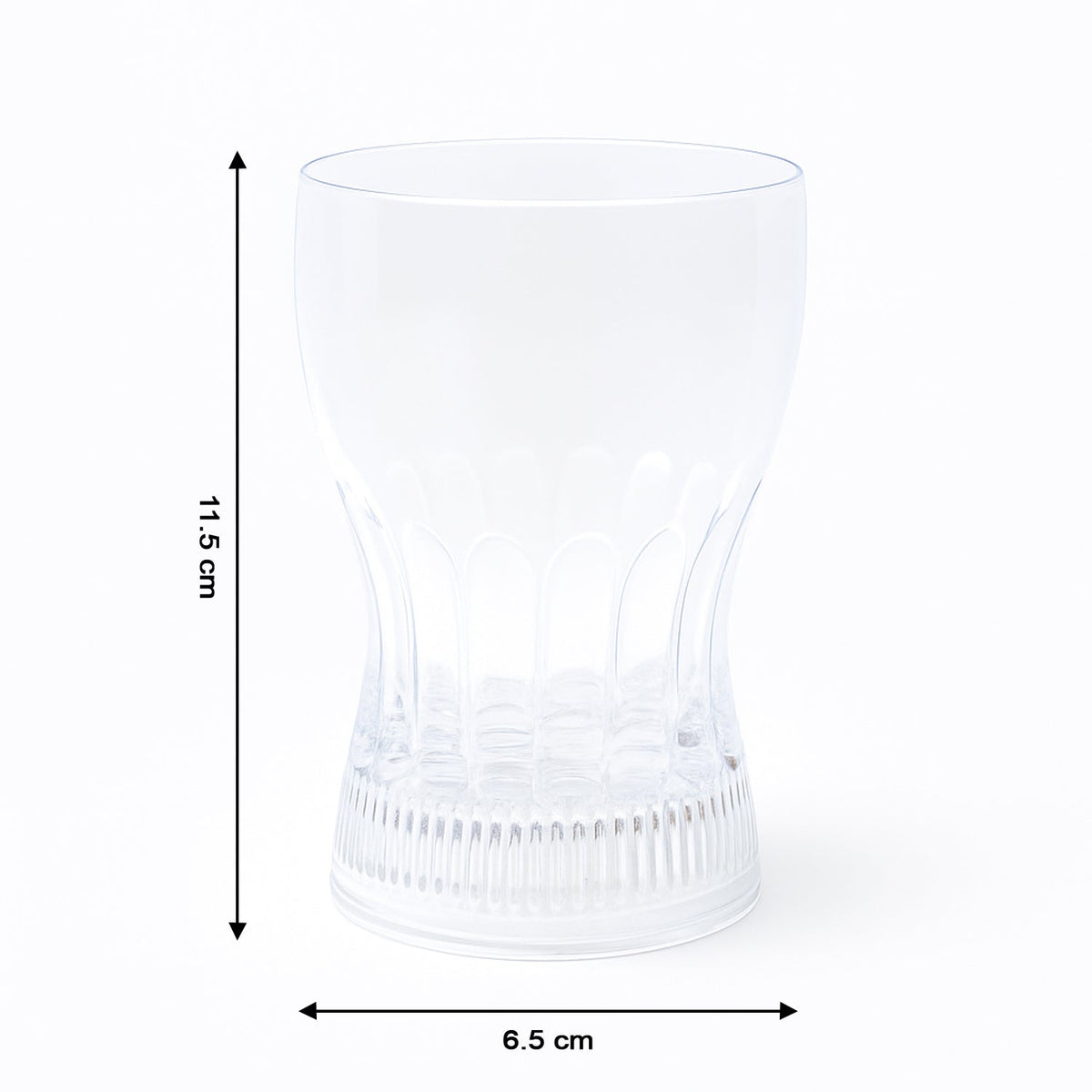 Plastic Fancy LED Light Glass 200 ML (1 Pc)