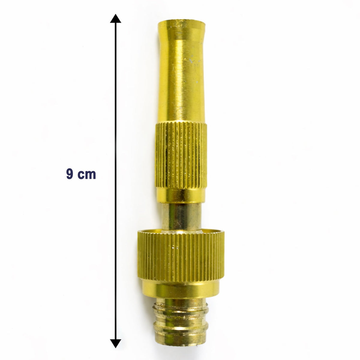 Heavy Duty Brass Garden Hose Spray Nozzle (1 Set)
