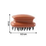 Manual Scalp Massage Shampoo Brush (1 Pc)