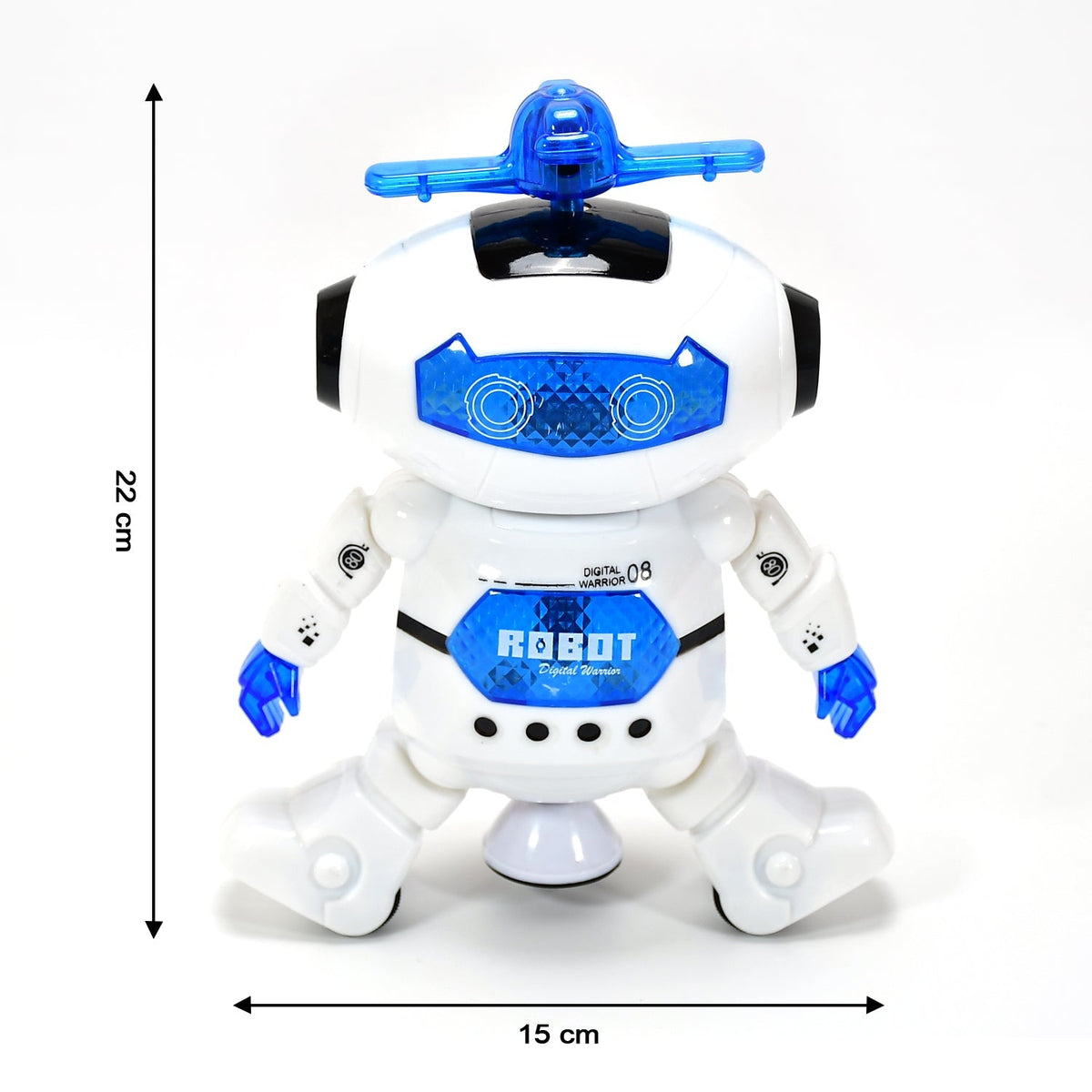 Dancing Robot with 3D Lights