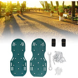 Garden Lawn Aerator Sandals – Spiked Grass Aerator Shoes for Yard & Patio