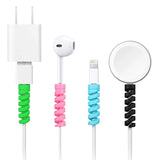 Spiral Charger Cable Protector for All Universal Cable (Pack of 10)