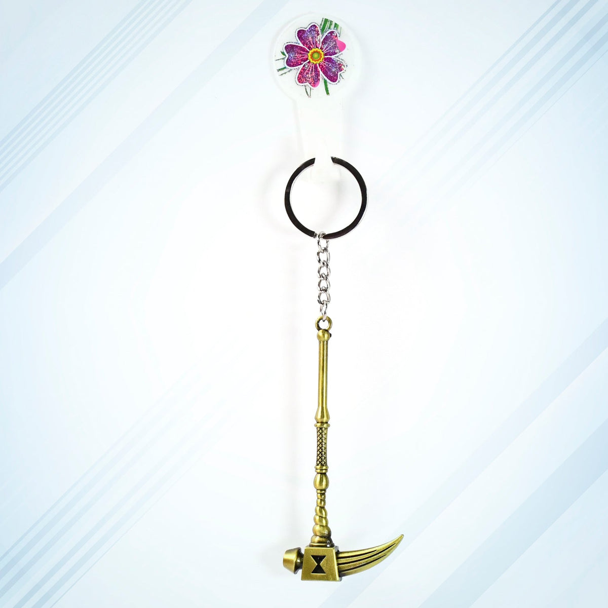 Metal Hammer Shape Keychain (1 Pc)