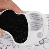 Double-Magnification Led Magnifiers Light Folding Keychain (1 Pc / Mix Color)