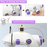 Home Tailoring Sewing Machine With Extension Table Set,  Portable Stitching Machine