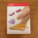 Silicone Heel Protector Socks – Anti Crack Foot Care Socks (1 Pair)