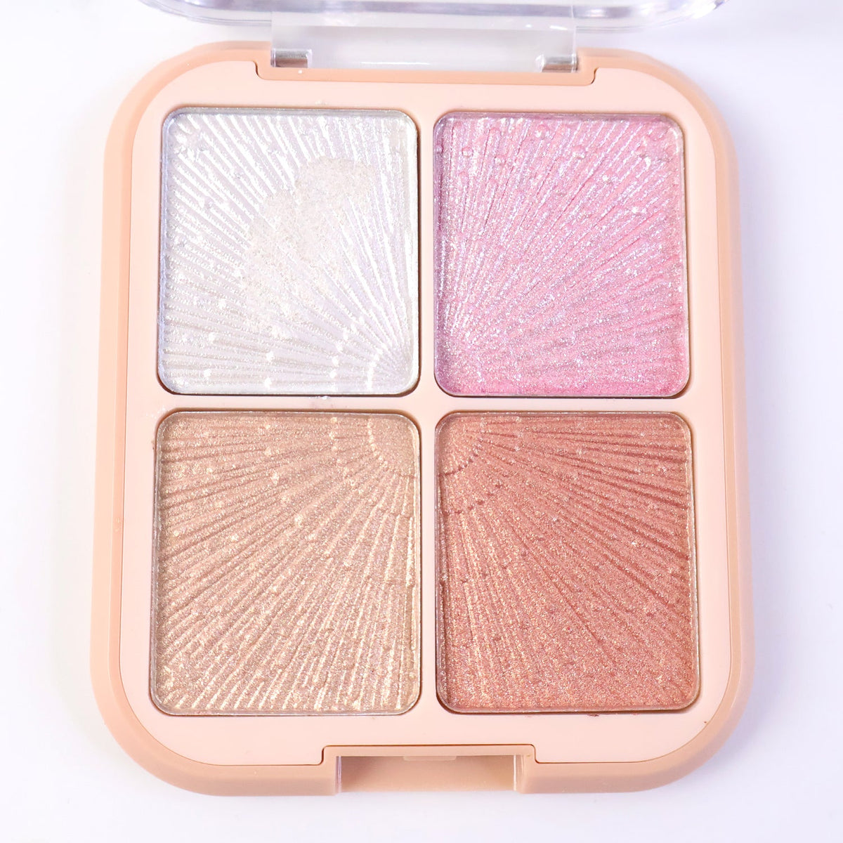 4-in-1 Shimmer Highlighter & Illuminator Palette (12 GM / 1 Pc)