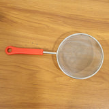 B-Grade Big Size Fine Mesh Kitchen Strainer with Strong Handle Grip (1 Pc)