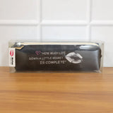 Stylish Printed Zipper Pencil Pouch Organizer (1 Pc)