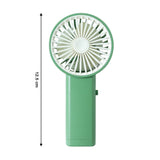 Portable USB Rechargeable Handheld Mini Fan (1 Pc)