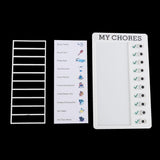 Portable Chores Note Board (20×12 cm, Mix Color)