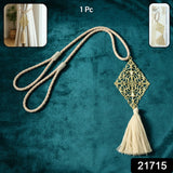 Elegant tassel curtain holder strap