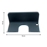 Wall-Mounted Hair Dryer Holder (1 Pc)