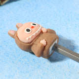 Cartoon 2 in 1 Cute Eraser with Pencil Sharpener (1 Pc / Mix Design)