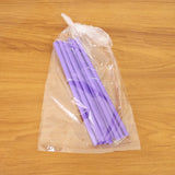 Reusable Plastic Drinking Straws Pack of 10