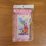 Universal pink waterproof mobile pouch
