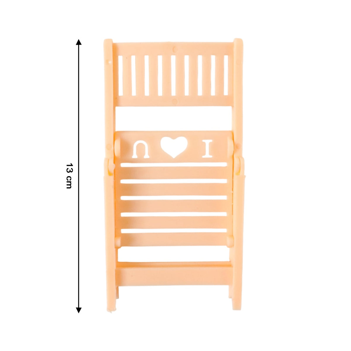 Mini Chair Shape Mobile Stand Holder (1 Pc / Peach Color)