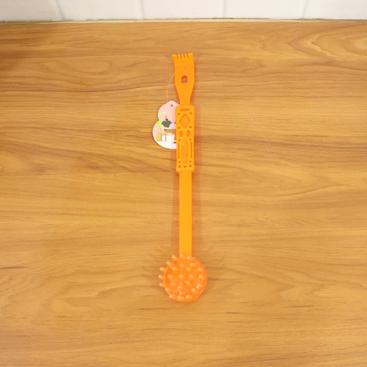 Long Handle Body Massage Roller Stick (1 Pc)
