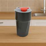 Stainless steel travel mug
