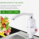 Instant Heating Electric Water Heater Faucet Tap (1 Pc / Mix Design)