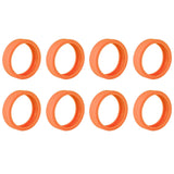 Silicone Luggage Wheel Covers – Noise Reduction & Protection (8 Pcs)