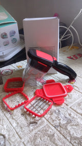 Multifunction Vegetable Cutter Manual Vegetable Quick Dicer Fruit and Vegetable