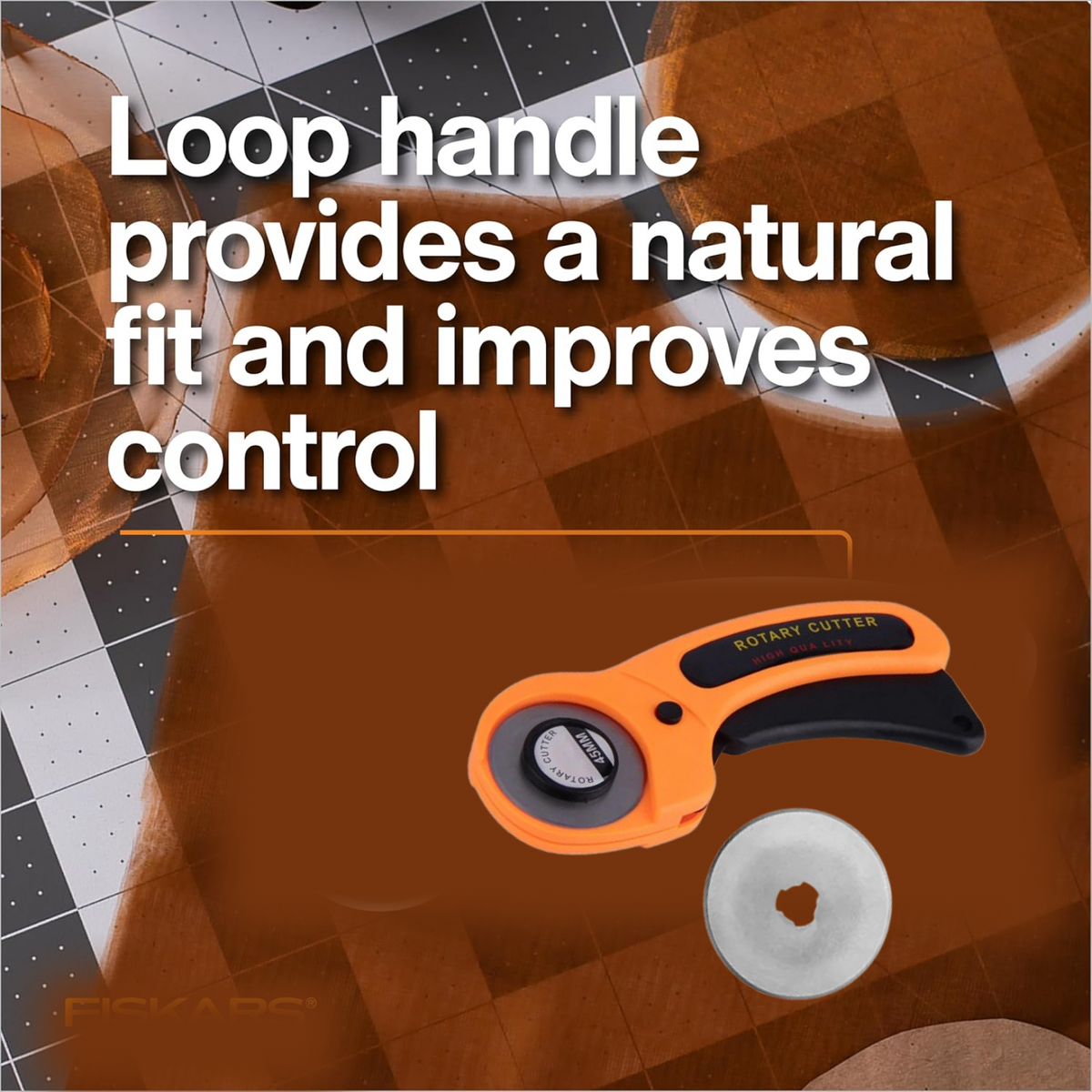 Heavy Duty Rotary Cutter 45mm Blade (1 Pc)