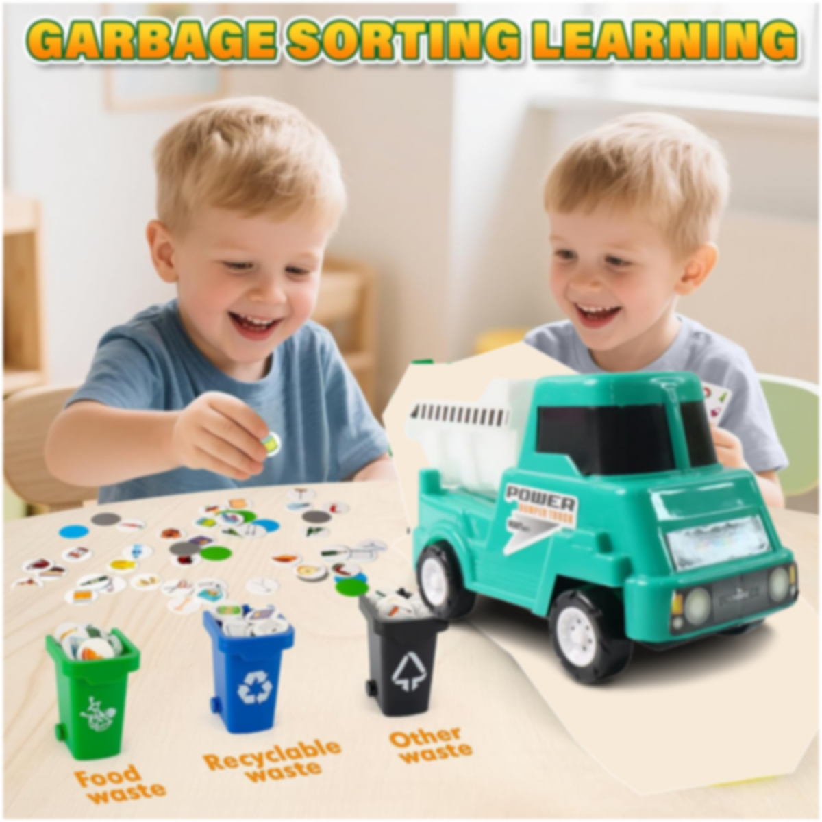 plastic dumper truck toy