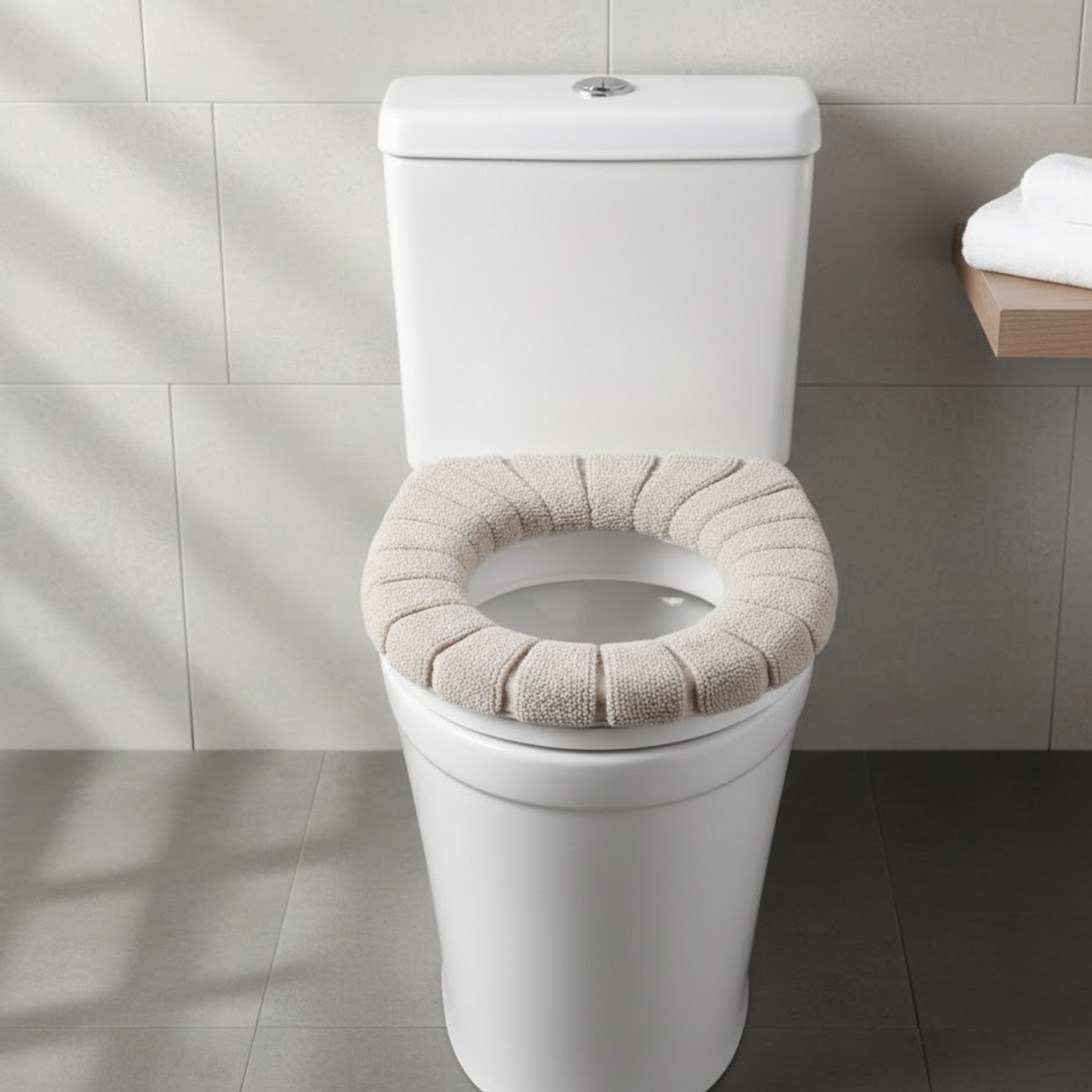 Toilet seat cover