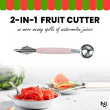 Multifunctional Fruit scooper & peeler  Garnish Kit
