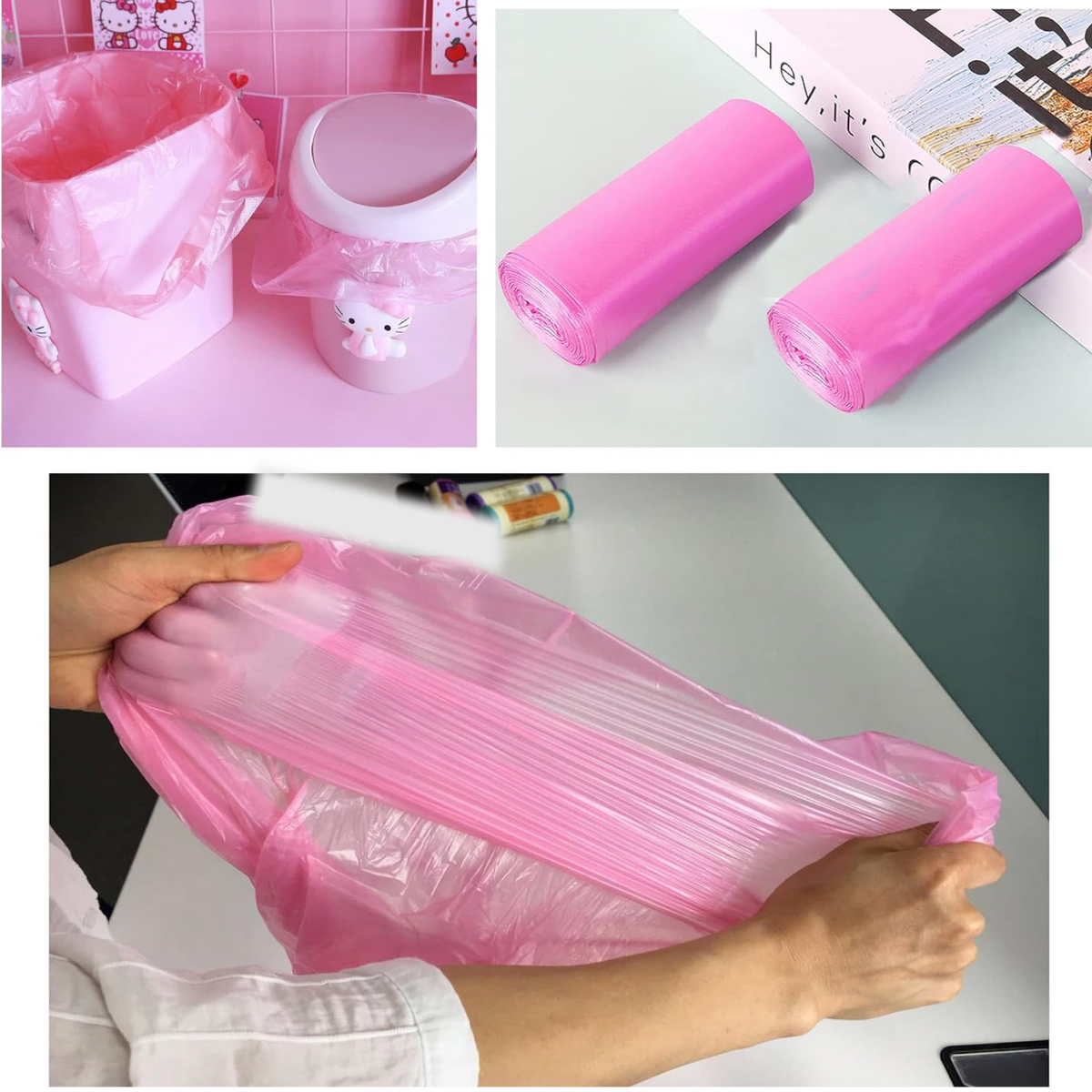 Garbage Bags Roll 45 x 45 cm (1 Pc / Mix Color)