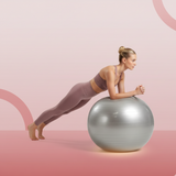Heavy Duty Gym Ball Non-Slip Stability Ball with Foot Pump for Total Body Fitness