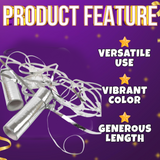 Decoration Balloon Ribbon, Smooth Ribbon for Party Decoration (36 Pcs Set)