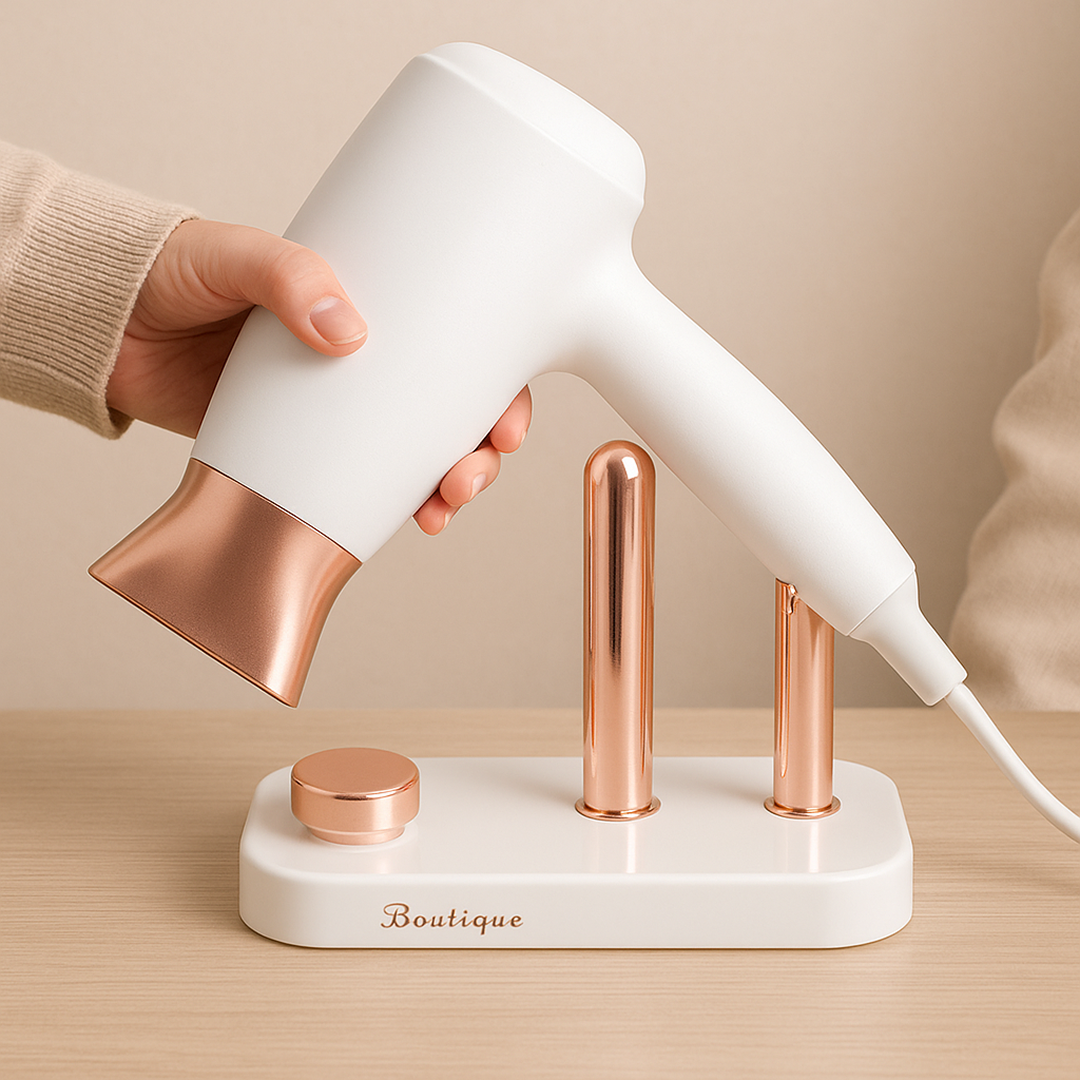 hair dryer wall holder
