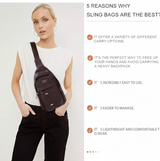 Waterproof Anti Theft Cross-body fanny pack waist bag,  Travel Bag (1 Pc)