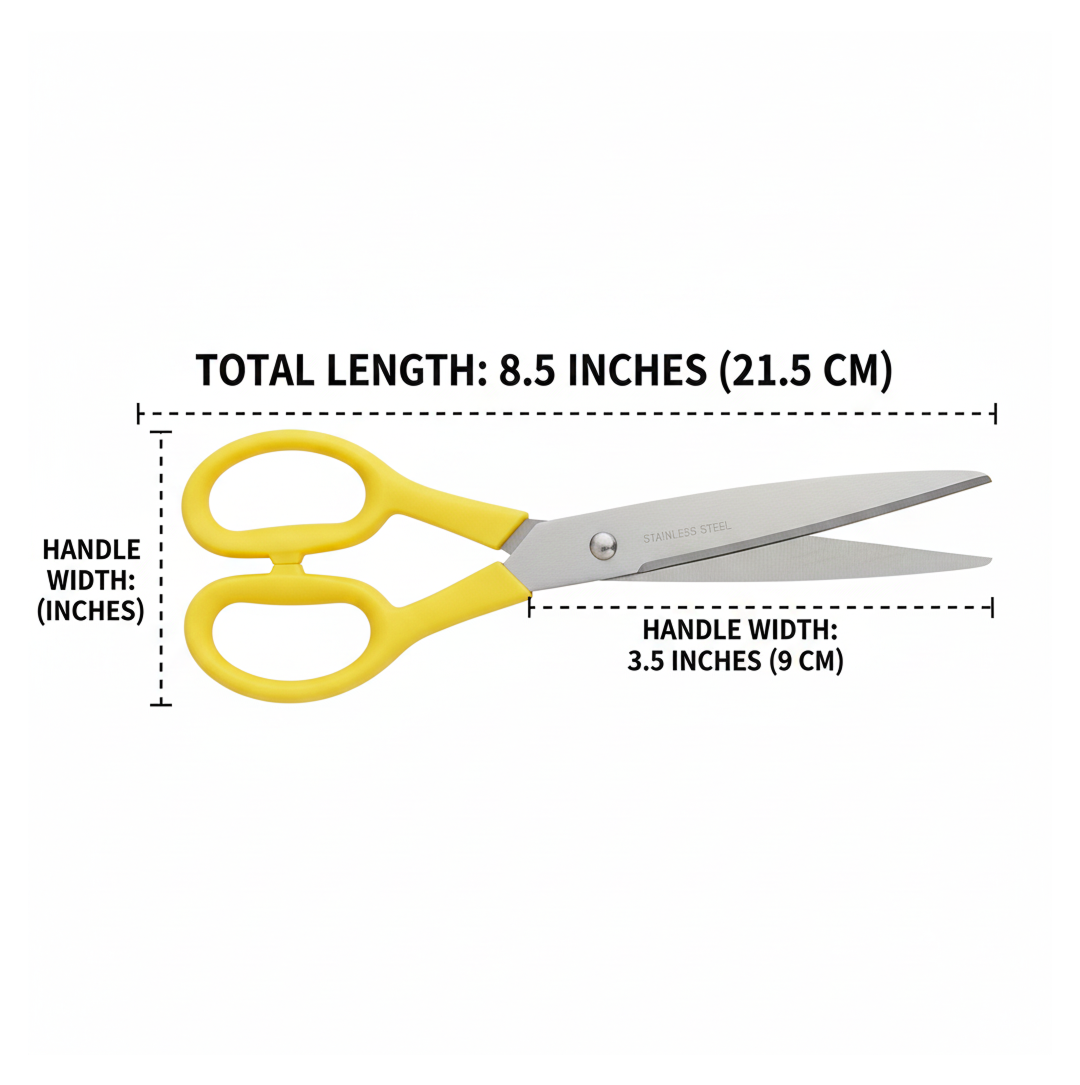 Scissors for craft work paper cutter Scissor stainless steel scissor (9 Inch)