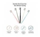 Kids Adults Ultra Soft-bristled Toothbrush With Cover (10 Pcs Set)