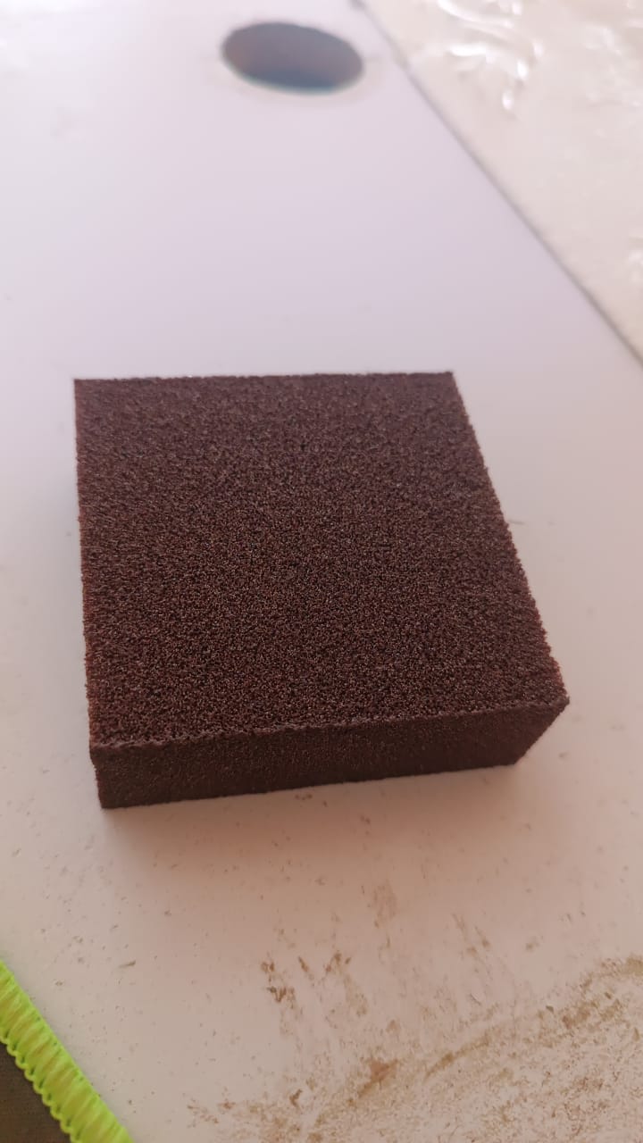 Multipurpose Kitchen Cleaning Sponge Scrub Block (7 x 7 Cm / 1 Pc)