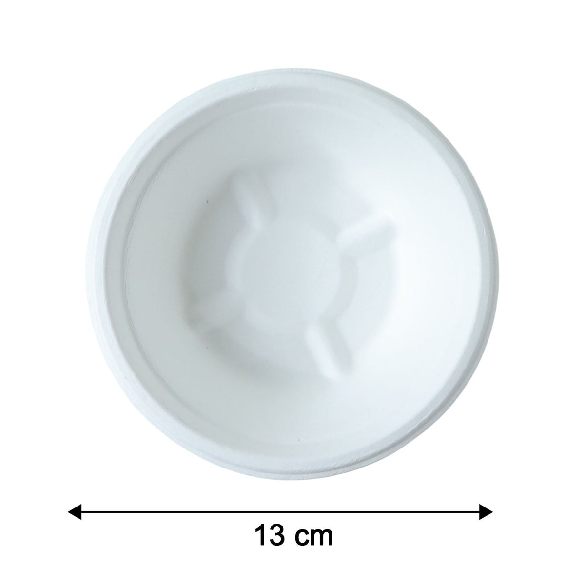 Vegnar 240 ml Compostable Bagasse Bowl (10 Pc)