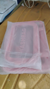 Cosmetic Pouch, Make up Bag for Home & Travel,Accessories Set of 3