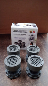 Adjustable Anti-Vibration Pads for Washing Machine and Refrigerator Base (4 Pc)
