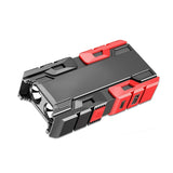 Rechargeable Mini LED Flashlight with Power Bank, 3 Modes (1 Pc, 800mAh)